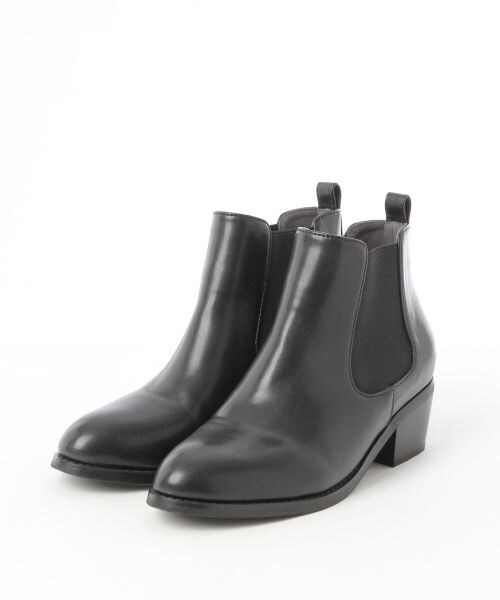 GLOBAL WORK（グローバルワーク）の「【WEB限定先行予約】サイドゴアブーツ（シューズ・レディース・ブラック09/ブラック(メダリオン)10/ダークブラウン58・Ｓ(22-22.5cm)/Ｍ(23-23.5cm)/Ｌ(24-24.5cm)）」の4枚目の写真