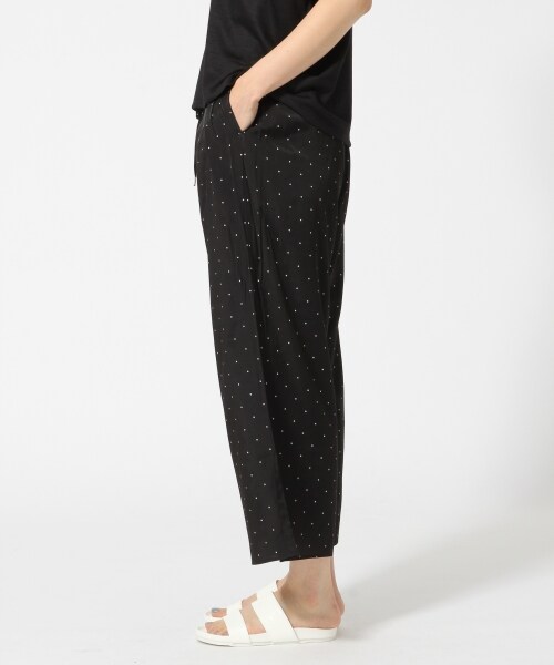 LEPSIM（レプシィム）の「ＴＲデシンワイドパンツ（パンツ・レディース・ドット09/グレージュ12/ネイビー88・Ｍ/Ｌ）」の7枚目の写真