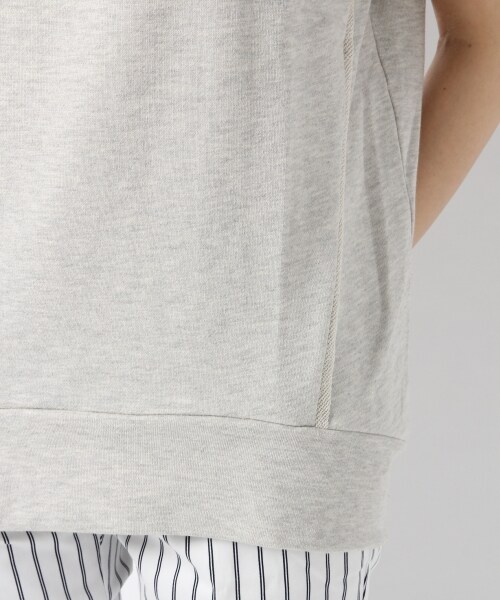 BLISS POINT Womens（ブリスポイント ウイメンズ）の「ウラケストタックボートネックプルオーバー（トップス・レディース・ホワイト05/ブラック09/ベージュ15・FREE SIZE）」の13枚目の写真