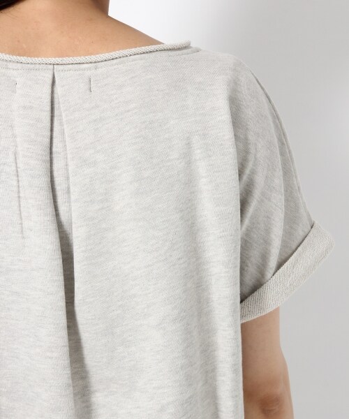 BLISS POINT Womens（ブリスポイント ウイメンズ）の「ウラケストタックボートネックプルオーバー（トップス・レディース・ホワイト05/ブラック09/ベージュ15・FREE SIZE）」の15枚目の写真