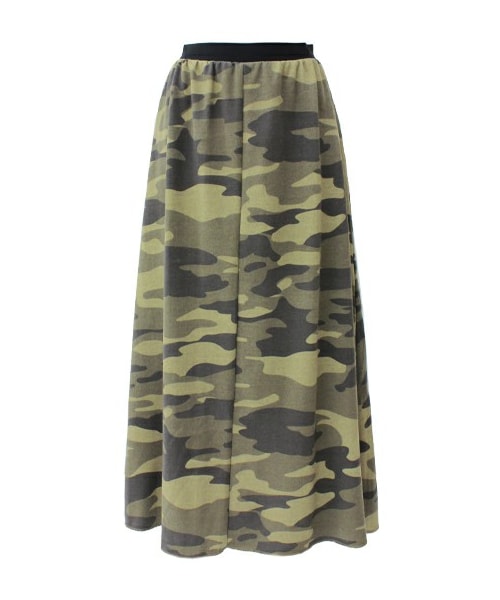 ANAP（アナップ）の「迷彩柄ロングスカート（）」 - WEAR