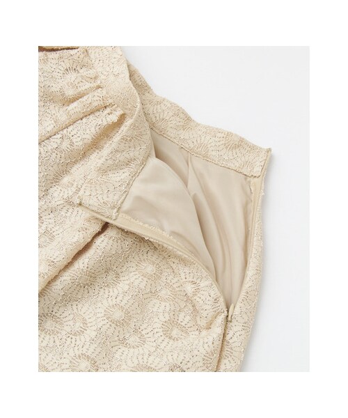 URBAN RESEARCH ROSSO WOMEN(アーバンリサーチ ロッソ)の「レースガウチョパンツ(パンツ・レディース・WHITE/P/BEIGE/BLACK・36/38)」の17枚目の写真