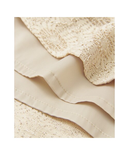 URBAN RESEARCH ROSSO WOMEN(アーバンリサーチ ロッソ)の「レースガウチョパンツ(パンツ・レディース・WHITE/P/BEIGE/BLACK・36/38)」の21枚目の写真