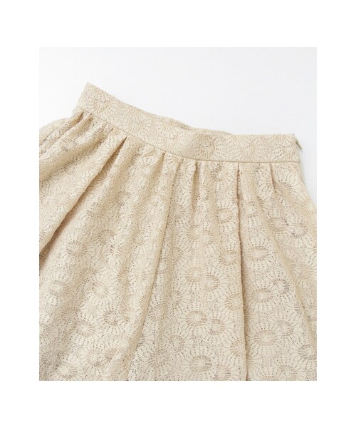 URBAN RESEARCH ROSSO WOMEN(アーバンリサーチ ロッソ)の「レースガウチョパンツ(パンツ・レディース・WHITE/P/BEIGE/BLACK・36/38)」の16枚目の写真