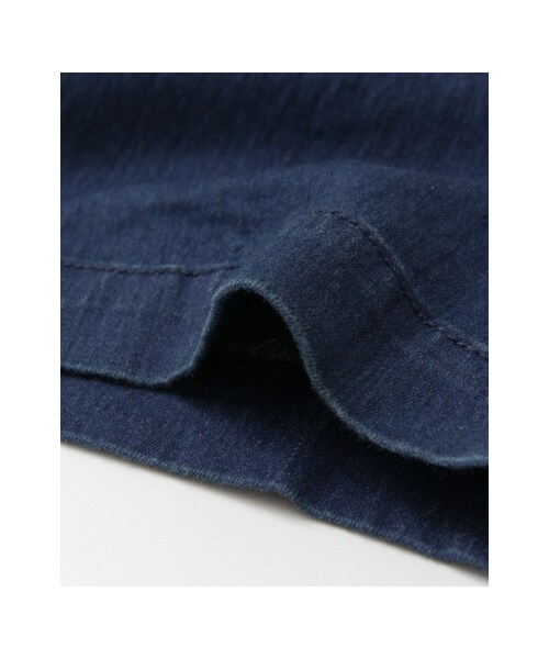 KBF（ケイビーエフ）の「クロップドワイドデニム（パンツ・レディース・INDIGO/BLUE・one）」の13枚目の写真