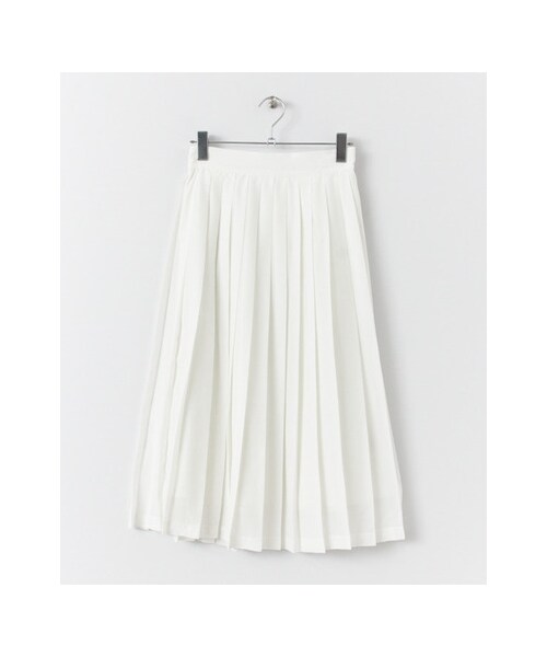 KBF（ケイビーエフ）の「プリーツスカート（スカート・レディース・L/BLUE/OFF/BLACK・one）」の2枚目の写真