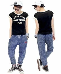 RNA | デニムイージー裾リブパンツ(パンツ)