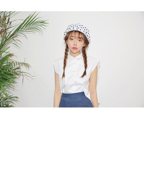 STYLENANDA(スタイルナンダ)の「デニムミニマーメイドスカパン(その他・レディース・ブラック/ブルー・フリーサイズ)」の7枚目の写真