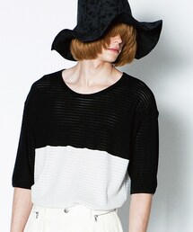 SHAREEF | RUSSELL MESH 2TONE BIG-T(その他)