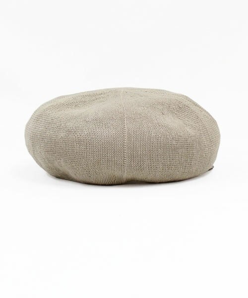 RNA-N(アールエヌエーエヌ)の「リネンベレー(帽子・レディース・オフホワイト/ブラック/ベージュ/ネイビー・F)」の3枚目の写真