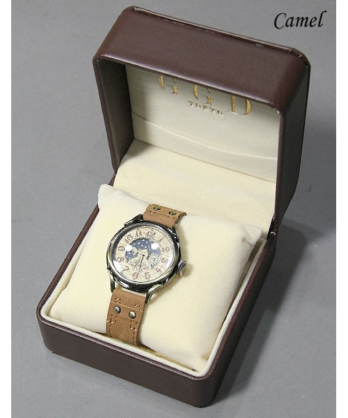 GGD（ジージーディー）の「サン&ムーンウォッチ（アナログ腕時計・メンズ・その他）」の4枚目の写真