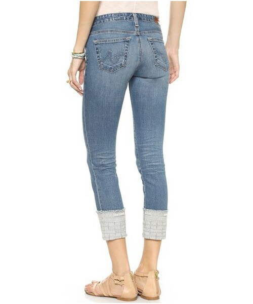 AG JEANS（エージージーンズ）の「AG The Stilt Crop Cigarette Jeans（デニムパンツ・レディース・15 Years Aerial Sequence・31/26/30/29/27/24/32）」の3枚目の写真