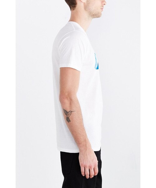 OBEY(オベイ)の「OBEY Collegiate Watercolor Tee(Tシャツ/カットソー・メンズ・WHITE・XL/M/L/S)」の4枚目の写真