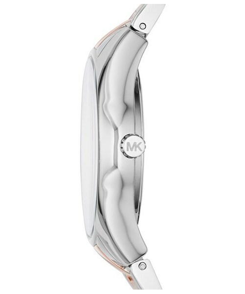 MICHAEL KORS(マイケルコース)の「MICHAEL Michael Kors Michael Kors 'Ryland' Chronograph Bracelet Watch, 33mm(アナログ腕時計・レディース・Silver/ Rose Gold)」の2枚目の写真