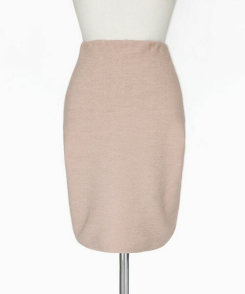 DHOLIC(ディーホリック)の「レーヨンタイトニットスカート(スカート・レディース・ホワイト/ベージュ/ミントグレー/ネイビー・FREE)」の2枚目の写真