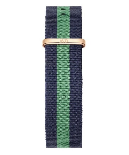 Daniel Wellington（ダニエルウェリントン）の「Daniel Wellington 'Classic Warwick' NATO Strap Watch, 40mm（アナログ腕時計・レディース・Blue/ Green/ Rose Gold）」の4枚目の写真