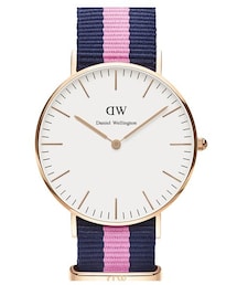 Daniel Wellington | Daniel Wellington 'Classic Winchester' Round NATO Strap Watch, 36mm(アナログ腕時計)
