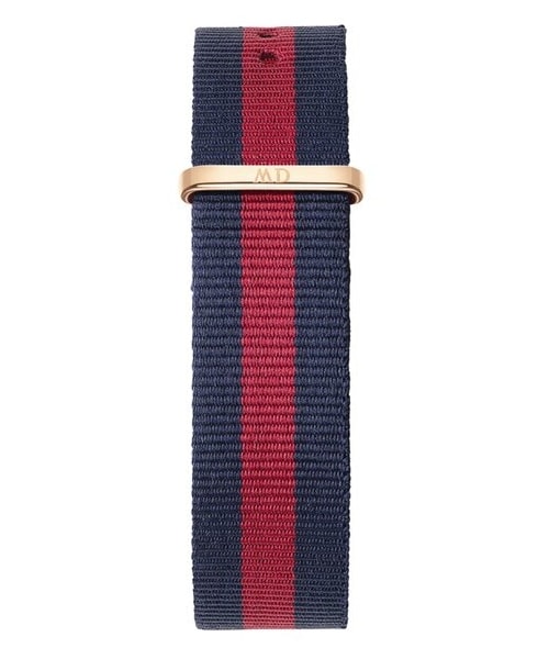 Daniel Wellington（ダニエルウェリントン）の「Daniel Wellington 'Classic Oxford' 20mm NATO Watch Strap（アナログ腕時計・レディース・Red/ Blue/ Rose Gold）」の2枚目の写真