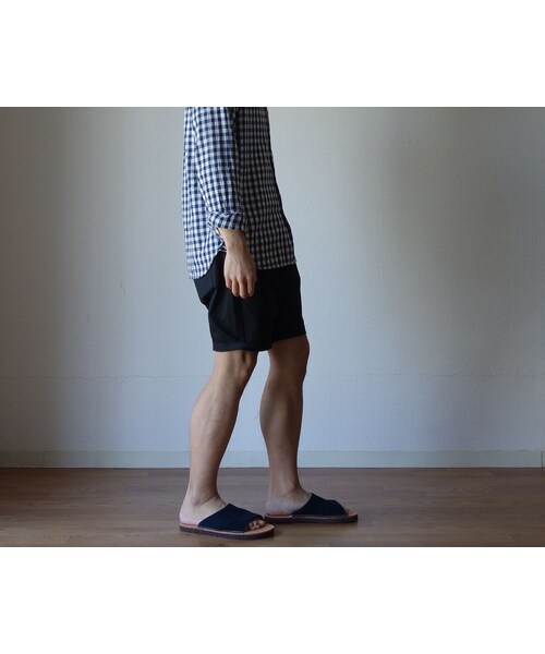 Ordinary fits（オーディナリーフィッツ）の「【ラスト1点！】Ordinary fits オーディナリーフィッツ TRAVEL SHORTS トラベルショーツ BLK ブラック UNISEX 男女兼用（その他パンツ・メンズ・その他）」の3枚目の写真