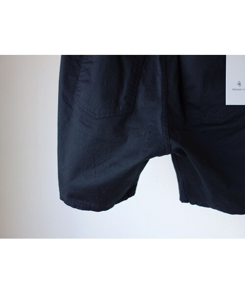 Ordinary fits（オーディナリーフィッツ）の「【ラスト1点！】Ordinary fits オーディナリーフィッツ TRAVEL SHORTS トラベルショーツ BLK ブラック UNISEX 男女兼用（その他パンツ・メンズ・その他）」の9枚目の写真
