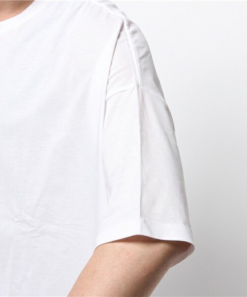 JOHN LAWRENCE SULLIVAN（ジョンローレンスサリバン）の「JOHN LAWRENCE SULLIVAN クル-ビックTシャツ（Tシャツ/カットソー・メンズ・ホワイト/ブラック/ネイビー・FREE）」の8枚目の写真