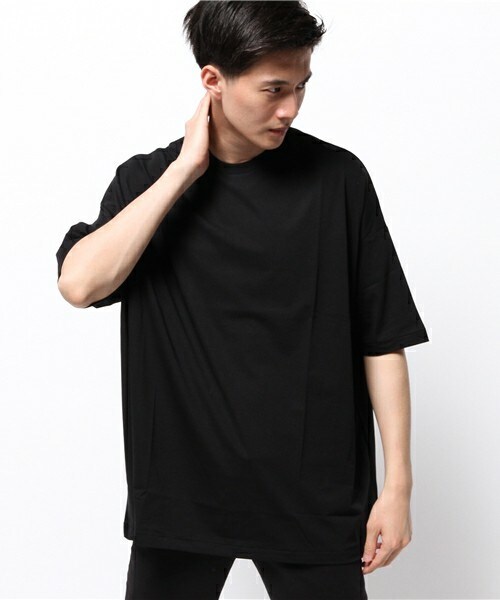 JOHN LAWRENCE SULLIVAN（ジョンローレンスサリバン）の「JOHN LAWRENCE SULLIVAN クル-ビックTシャツ（Tシャツ/カットソー・メンズ・ホワイト/ブラック/ネイビー・FREE）」の2枚目の写真