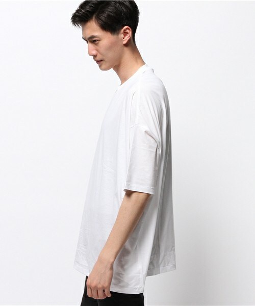 JOHN LAWRENCE SULLIVAN（ジョンローレンスサリバン）の「JOHN LAWRENCE SULLIVAN クル-ビックTシャツ（Tシャツ/カットソー・メンズ・ホワイト/ブラック/ネイビー・FREE）」の5枚目の写真