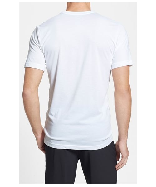 NIKE（ナイキ）の「Nike Dri-FIT Basketball T-Shirt（Tシャツ/カットソー・メンズ・White/ Black/ Black・Large/X-Large/XX-Large）」の3枚目の写真