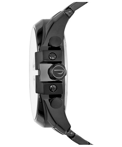 DIESEL（ディーゼル）の「DIESEL® 'Mega Chief' Bracelet Watch, 51mm（アナログ腕時計・メンズ・Black/ Black）」の3枚目の写真