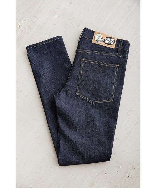 CHEAP MONDAY（チープマンデイ）の「Cheap Monday Tight Blue Dry Skinny Jean（デニムパンツ・メンズ・VINTAGE DENIM DARK・31/29/30/32/33/34/36）」の5枚目の写真