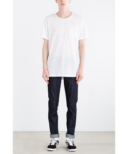 CHEAP MONDAY（チープマンデイ）の「Cheap Monday Tight Blue Dry Skinny Jean（デニムパンツ・メンズ・VINTAGE DENIM DARK・31/29/30/32/33/34/36）」の3枚目の写真