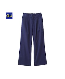 GU | （GU）チノクロップドワイドパンツ(パンツ)