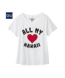 GU | （GU）グラフィックＴ（ＩＣ１・半袖）(トップス)
