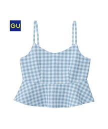 GU | （GU）ビスチェ（ギンガム）(トップス)
