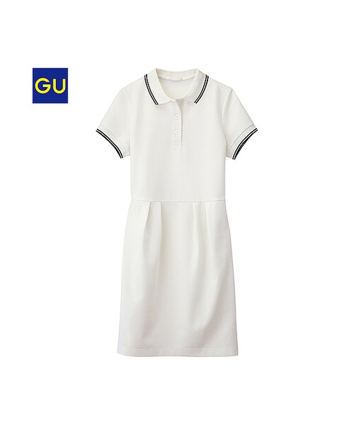 Gu ジーユー の Gu ポロワンピース 半袖 ａ ワンピース ドレス Wear