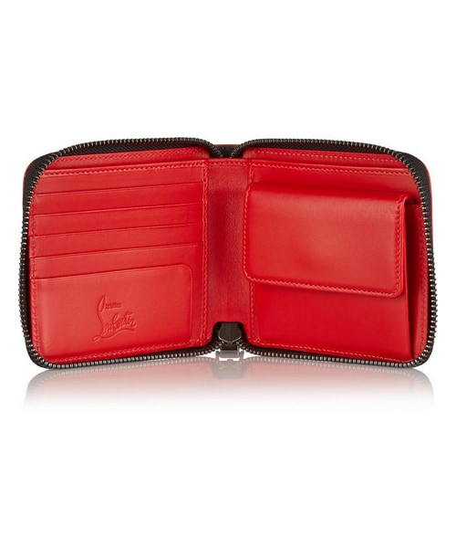 Christian Louboutin（クリスチャンルブタン）の「Christian Louboutin Panettone spiked leather wallet（財布・レディース・Black）」の2枚目の写真