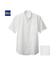 GU | （GU）ブロードシャツ（半袖）Ａ(トップス)