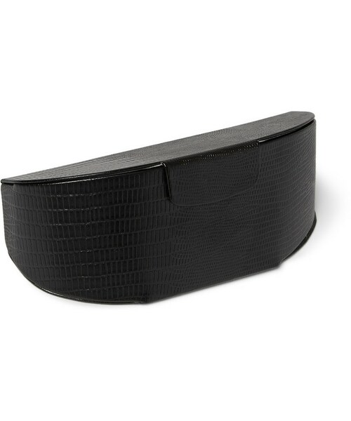 BARTON PERREIRA(バートン ペレイラ)の「Barton Perreira Dillinger Round-Frame Sunglasses(サングラス・メンズ・Brown・One Size)」の6枚目の写真