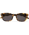 Illesteva | Illesteva Keating D-Frame Tortoiseshell Acetate and Stainless Steel Sunglasses(太陽鏡)