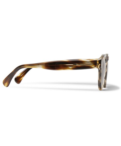 Illesteva（イレステーバ）の「Illesteva Leonard Round-Frame Tortoiseshell Acetate Sunglasses（サングラス・メンズ・Brown・One Size）」の6枚目の写真