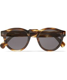 Illesteva | Illesteva Leonard Round-Frame Tortoiseshell Acetate Sunglasses(サングラス)