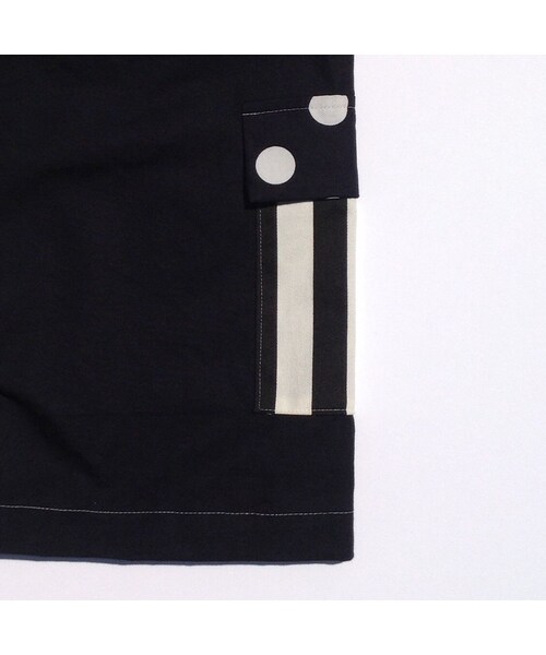 NIRAME.CO(ニラメッコ)の「ゆりカーゴぱんつ (ブラック×ドット)(カーゴパンツ・メンズ・その他)」の6枚目の写真