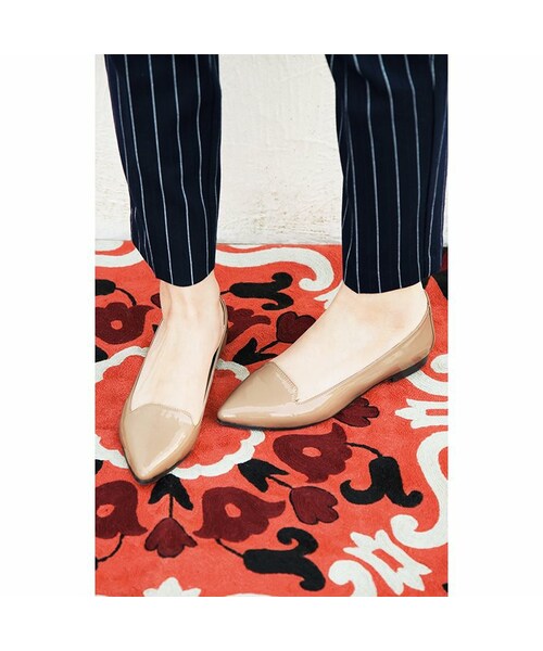 haco!（ハコ）の「エムトロワ ポインテッドトウフラットパンプス＜ベージュ＞（レインシューズ・レディース・Various・1 /2 /3 /4 /5 /6 /7 ）」の4枚目の写真