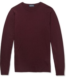 JOHN SMEDLEY | John Smedley Cleves Merino Wool Sweater(ニット/セーター)