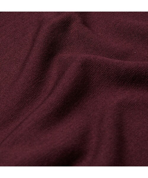 JOHN SMEDLEY（ジョンスメドレー）の「John Smedley Cleves Merino Wool Sweater（ニット/セーター・メンズ・Burgundy・XL/L/M/S/XXL）」の3枚目の写真