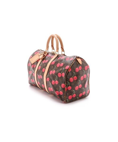 LOUIS VUITTON（ルイヴィトン）の「What Goes Around Comes Around Louis Vuitton Murakami Cerises Keepall 45 Bag（バッグ・レディース・LV Print・One Size）」の5枚目の写真