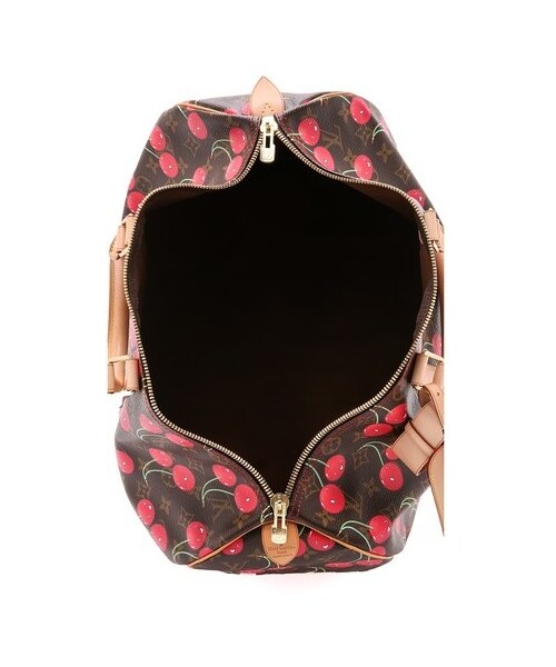 LOUIS VUITTON（ルイヴィトン）の「What Goes Around Comes Around Louis Vuitton Murakami Cerises Keepall 45 Bag（バッグ・レディース・LV Print・One Size）」の4枚目の写真