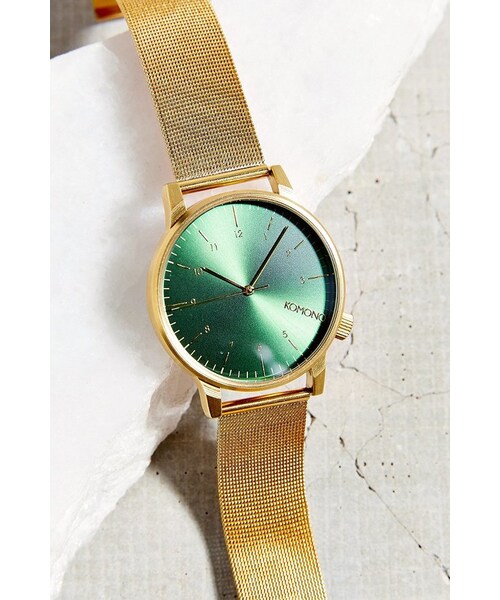 KOMONO.（コモノ）の「KOMONO Winston Watch（アナログ腕時計・レディース・GOLD・ONE SIZE）」の3枚目の写真