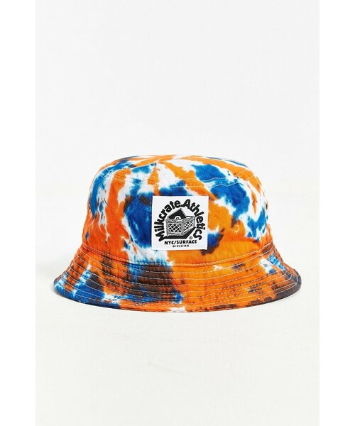 milkcrate tie dye bucket hat