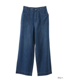w closet | デニムバギーパンツ(パンツ)